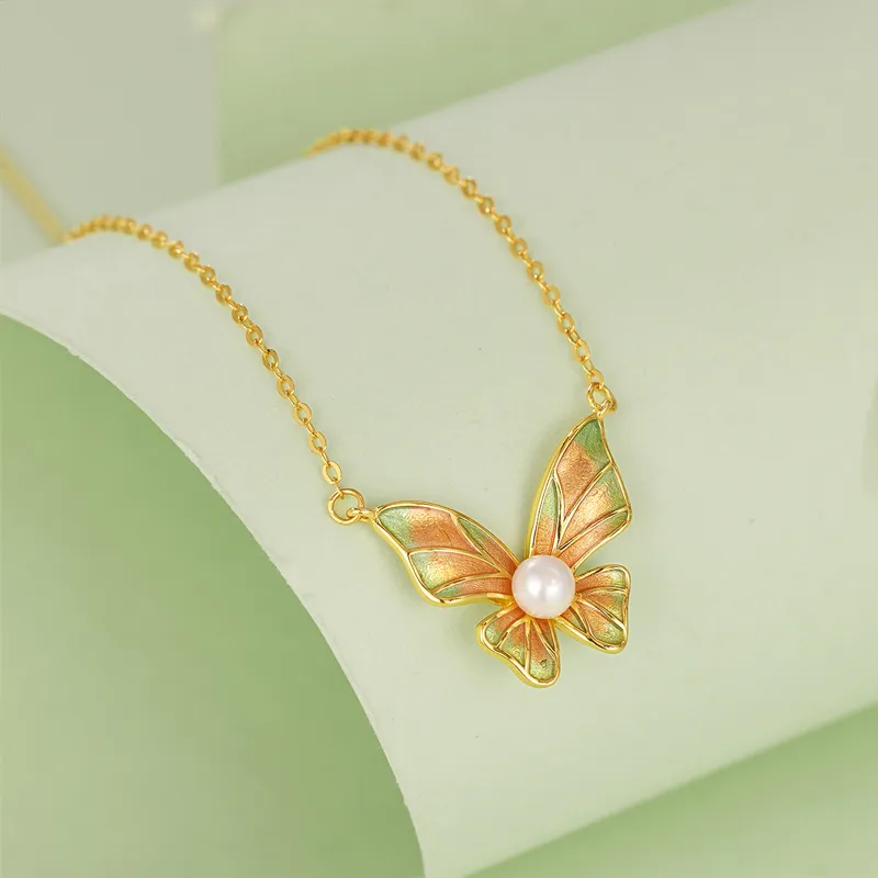 GLOIRE S925 Silver Necklaces Women's Gentle Elegant Fashion Elegance Everyday Versatile Date Business Casual-4
