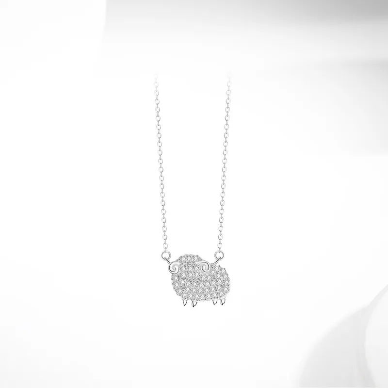 GLOIRE S999 Fine Silver Necklaces Women's Date Versatile Business Casual-23