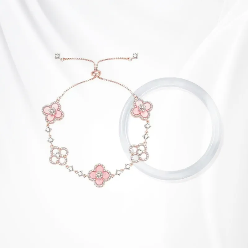 GLOIRE Zircon Bracelets Women's-1