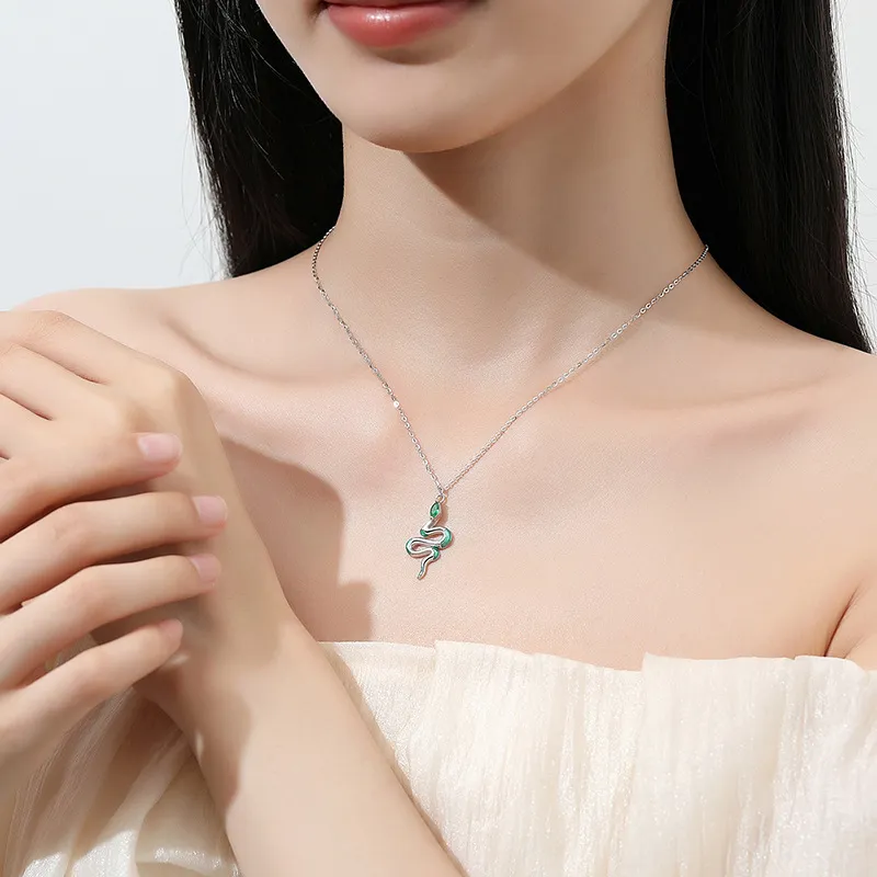 GLOIRE S925 Silver Necklaces Women's Elegant Luxe Minimalist Style Versatile Commute-1