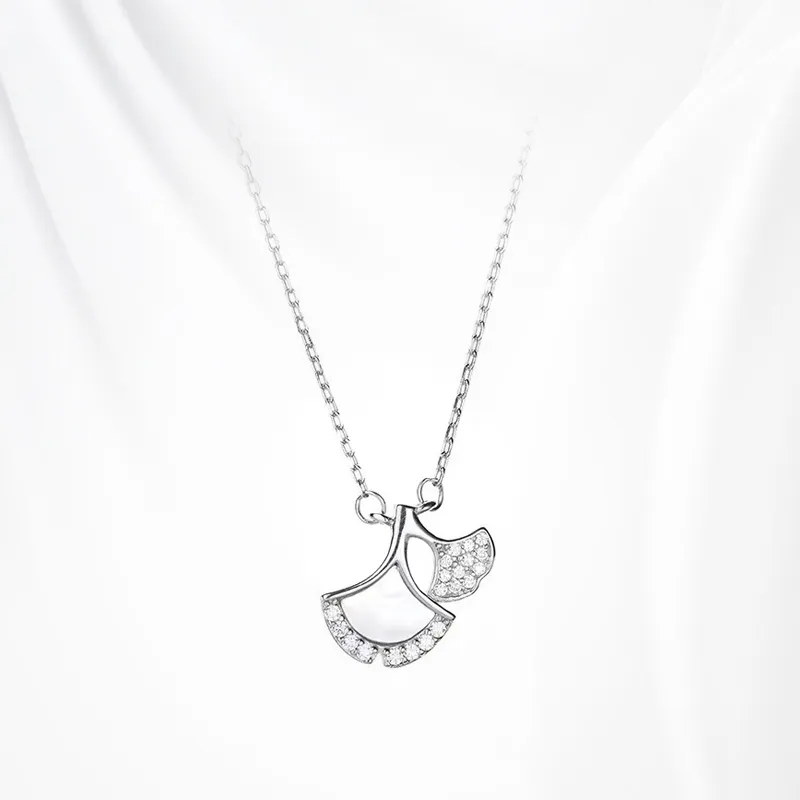 GLOIRE Zircon Necklaces Women's Date Versatile Commute And Bestie Style-2