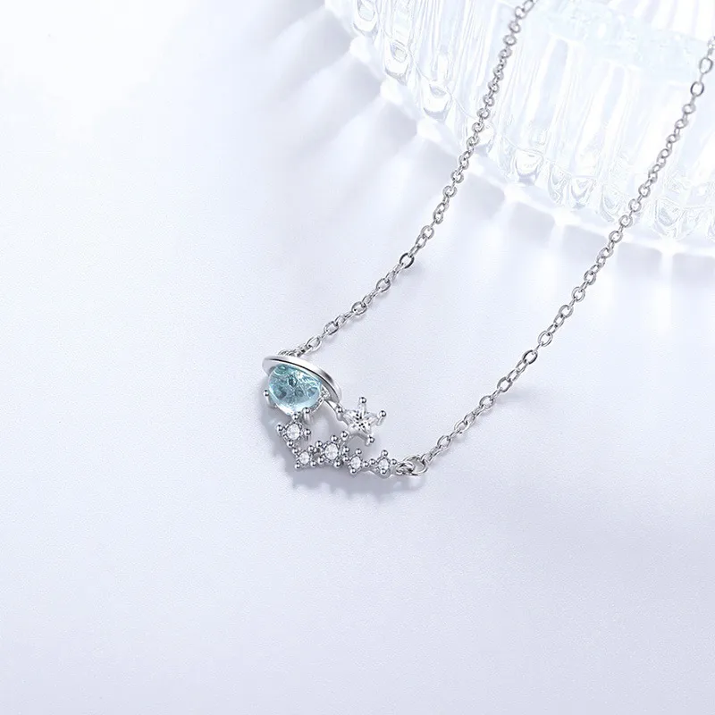 GLOIRE Zircon Necklaces Women's-7