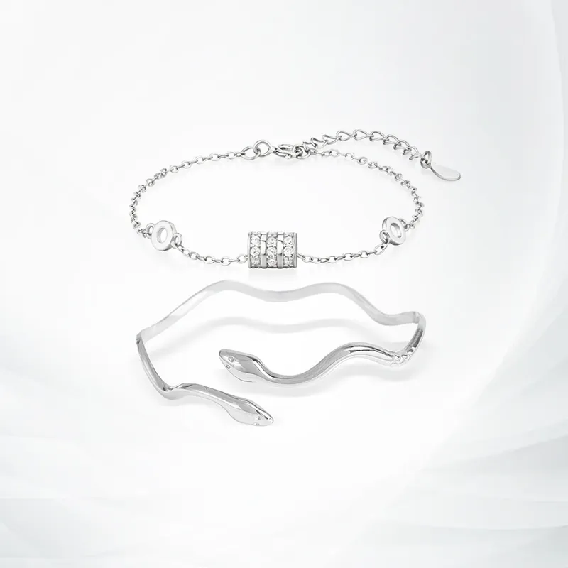 GLOIRE Zircon Bracelets Women's-8