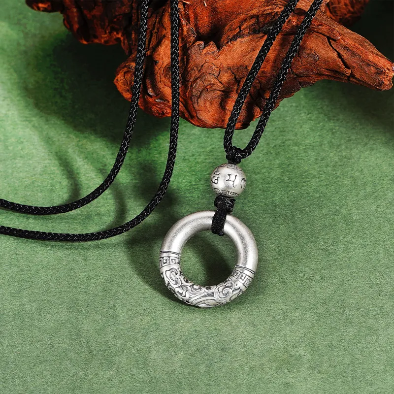 GLOIRE S999 Fine Silver Necklaces Unisex Love Date Anniversary Gift Versatile Commute Style-1