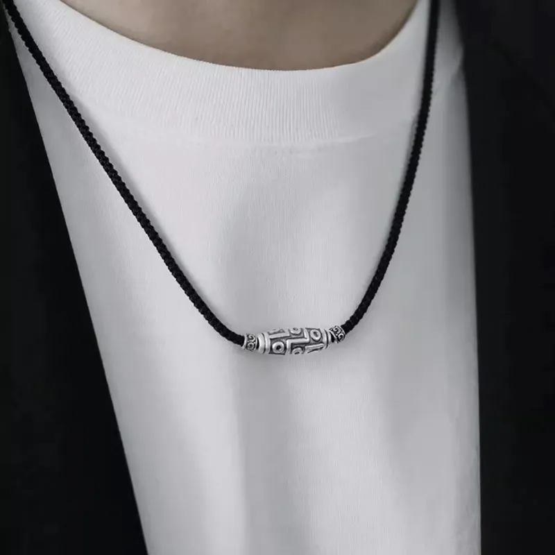 GLOIRE S999 Fine Silver Necklaces Unisex Exquisite And Luxurious Niche Design Advanced Feel Everyday Versatile Commute-1