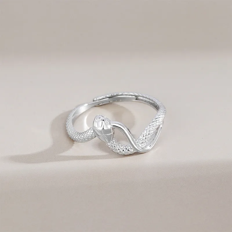GLOIRE S925 Silver Rings Women's Gentle Minimalist Style Fashion Commute Versatile-3