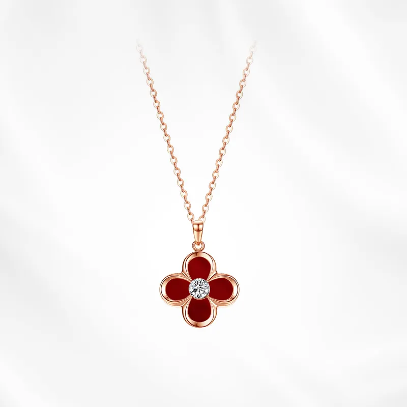 GLOIRE S925 Silver Necklaces Women's Minimalist Style Fashion Versatile Commute Bestie Same Style-1