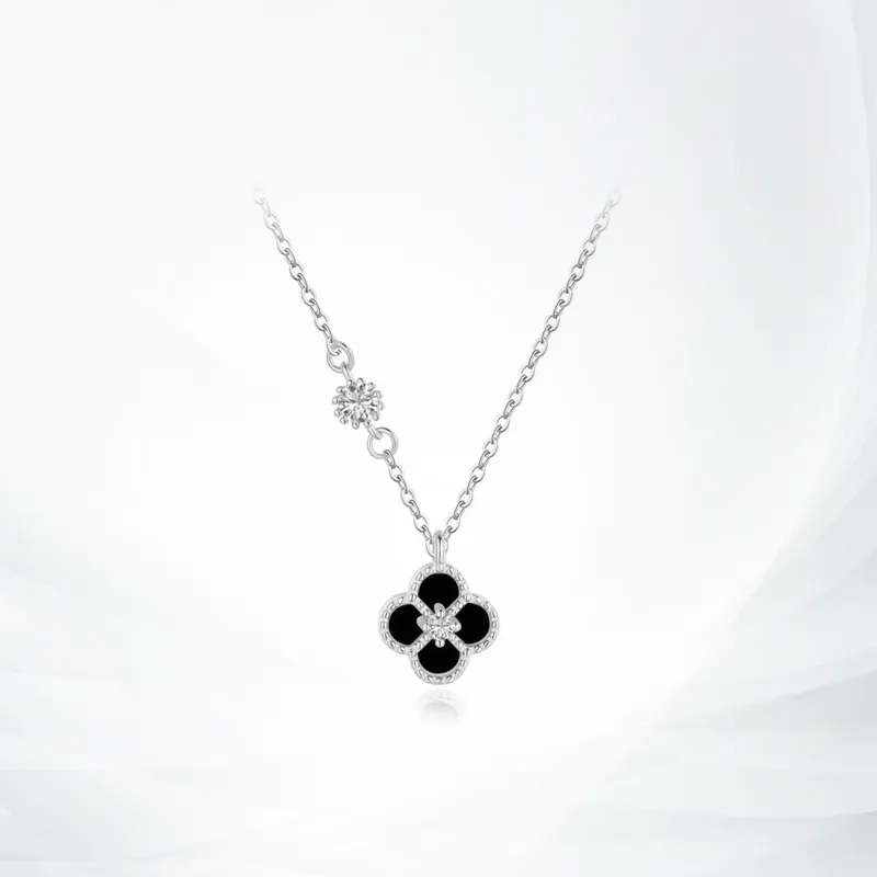 GLOIRE S925 Silver Necklaces Women's Minimalist Style Fashion Versatile Commute Bestie Same Style-2