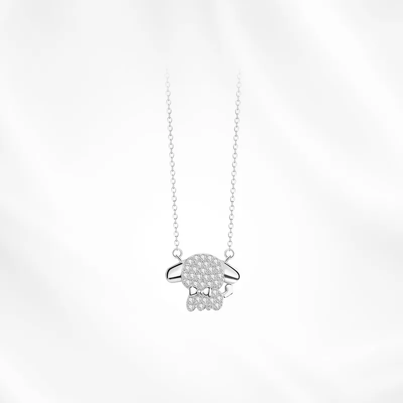 GLOIRE S999 Fine Silver Necklaces Women's Date Versatile Business Casual-32