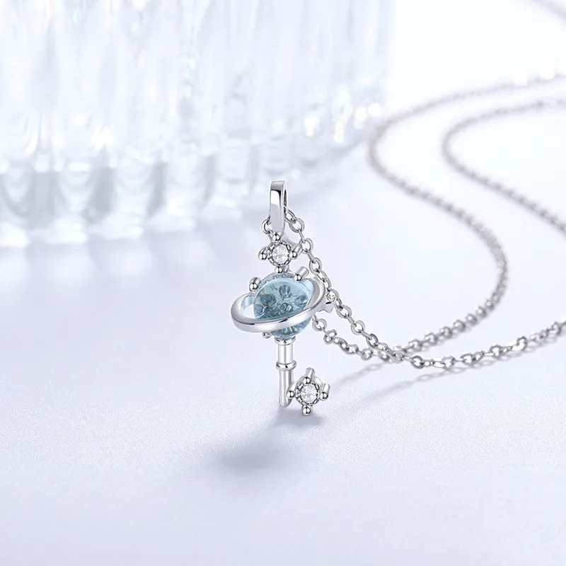 GLOIRE Zircon Necklaces Women's-1