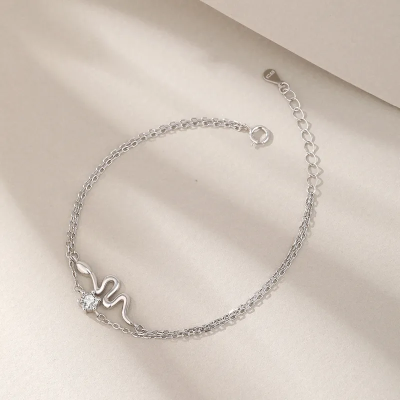 GLOIRE S925 Silver Bracelets Women's-2