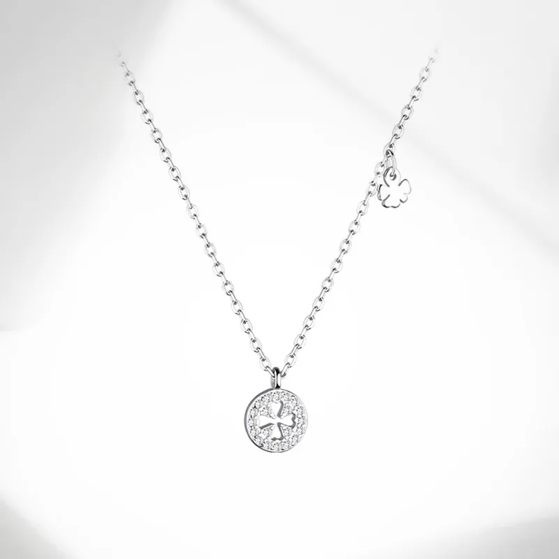 GLOIRE S925 Silver Necklaces Women's Dreamy Romantic Fashion Gentle And Elegant Everyday Commute Bestie Same Style-1