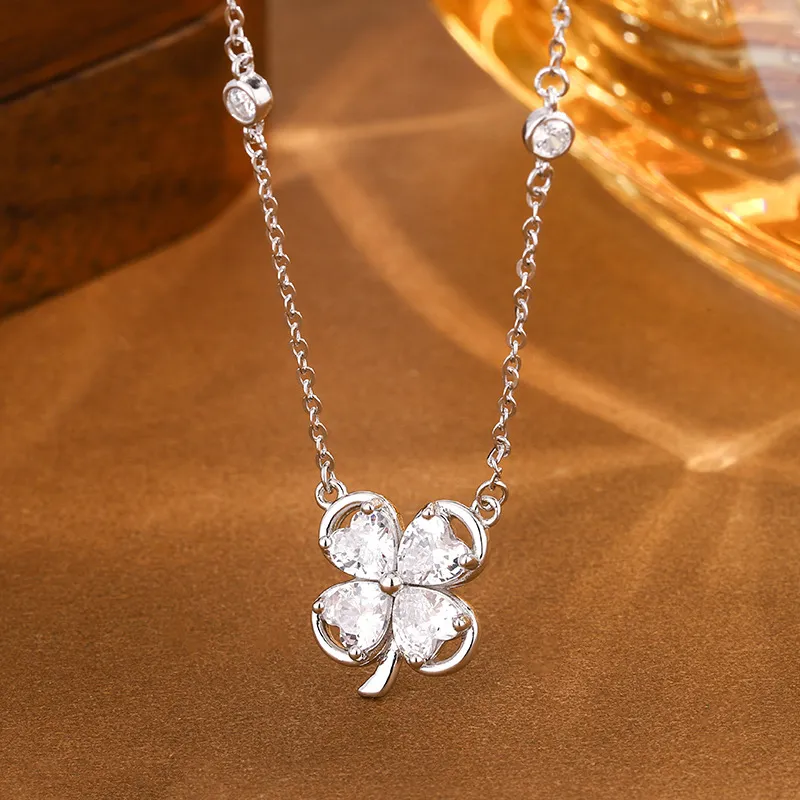 GLOIRE S999 Fine Silver Necklaces Women's Minimalist Style Fashion Versatile Business Casual-1