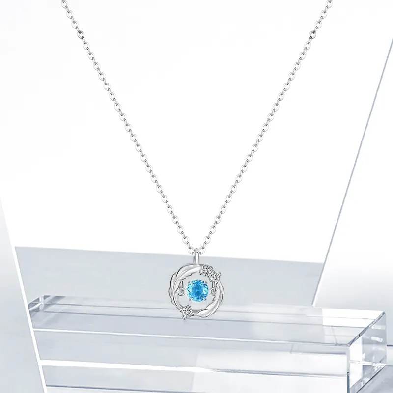 GLOIRE S925 Silver Necklaces Women's Gentle Elegance Anniversary Confession-7