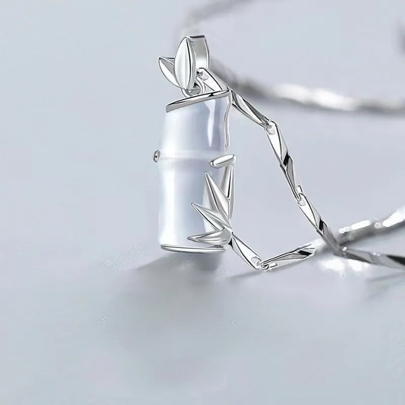 GLOIRE S925 Silver Necklaces Women's Elegant Advanced Everyday Versatile Commute-2