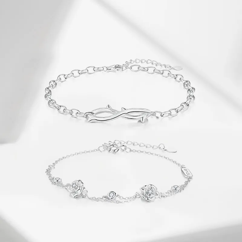 GLOIRE Alloy Bracelets Unisex Date Commute Versatile Style-7