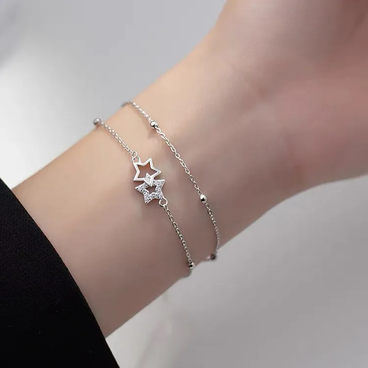 GLOIRE Zircon Bracelets Women's-1