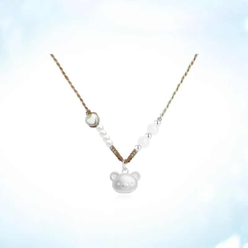 GLOIRE S999 Fine Silver Necklaces Women's-1