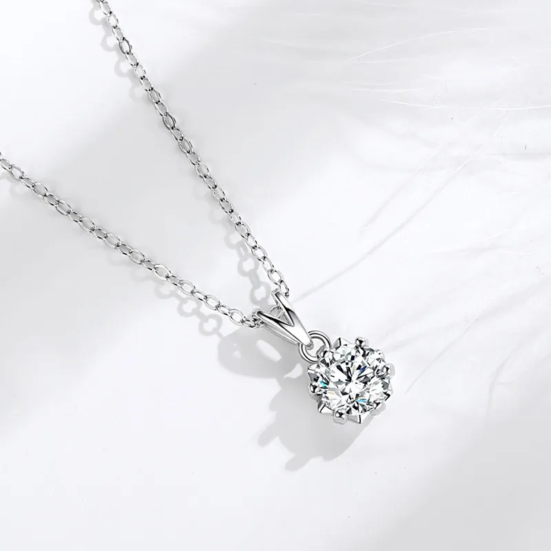 GLOIRE S925 Silver Necklaces Women's Gentle Elegance Elegant Everyday Romance Date Versatile Commute Style-3