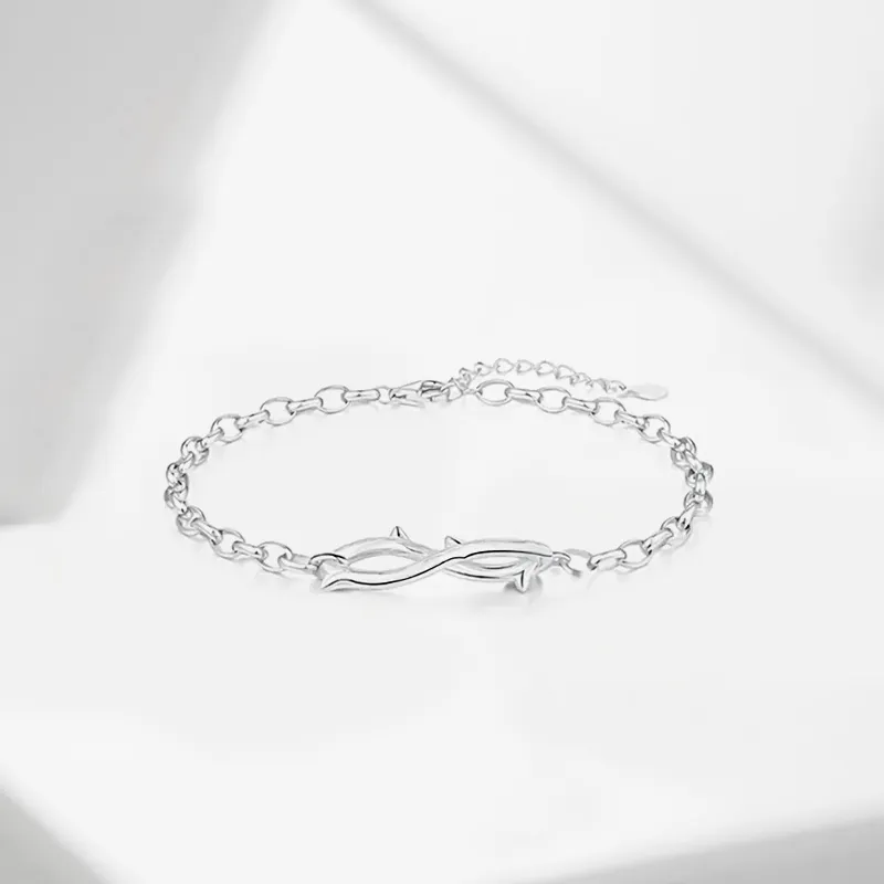 GLOIRE Alloy Bracelets Unisex Date Commute Versatile Style-2