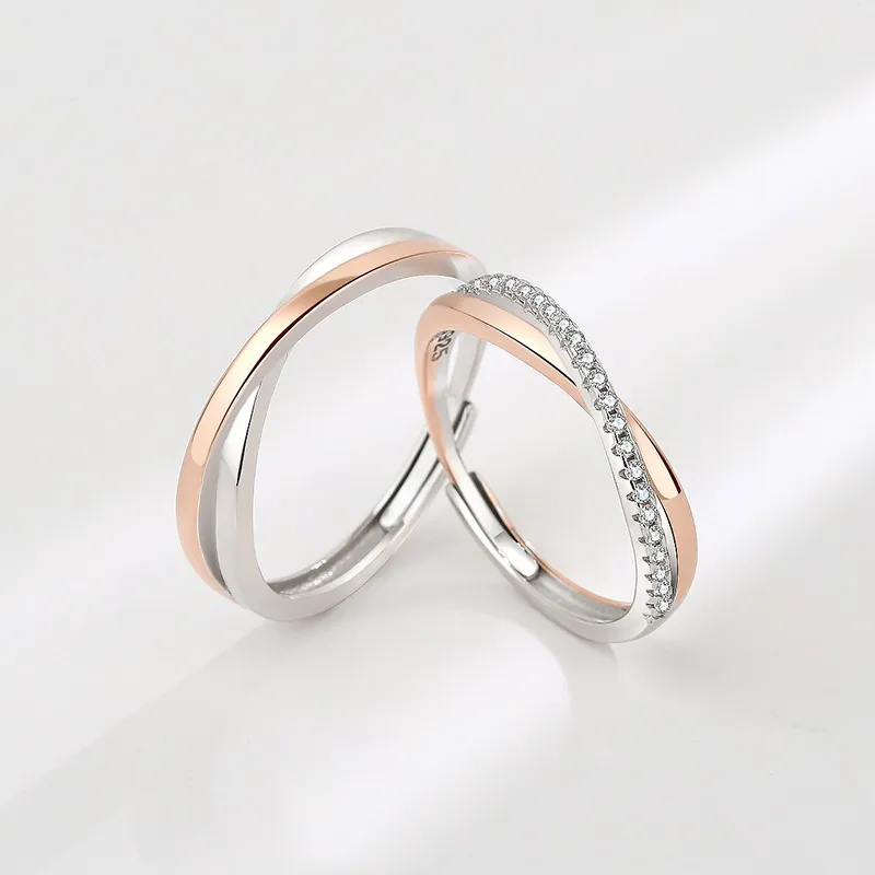 GLOIRE S925 Silver Rings Unisex-2