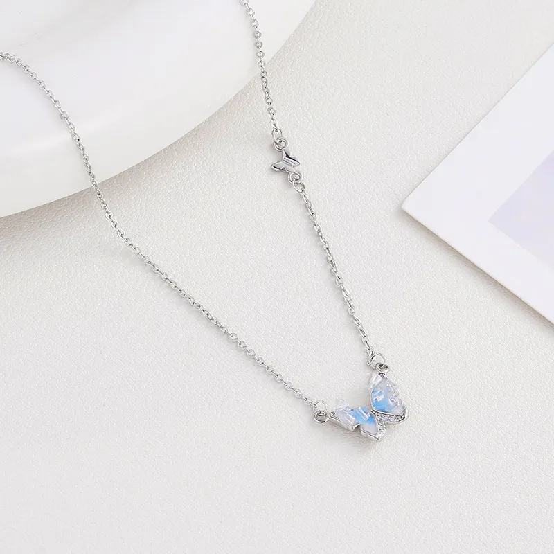 GLOIRE Zircon Necklaces Women's Romantic Date Versatile Commute-2