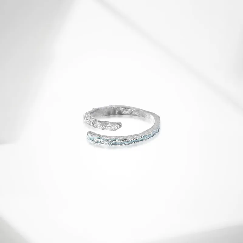GLOIRE Alloy Rings Unisex Romantic Date Versatile Commute Style-1