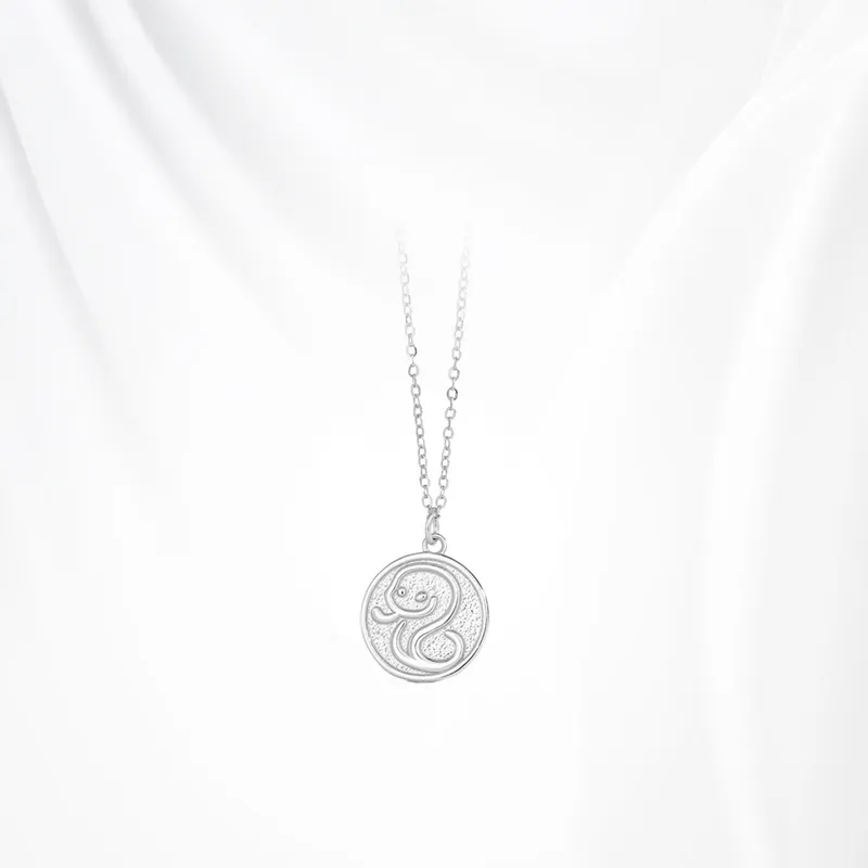 GLOIRE S925 Silver Necklaces Women's Exquisite Luxe Niche Design Advanced Touch Romantic Date Versatile Commute Style-3