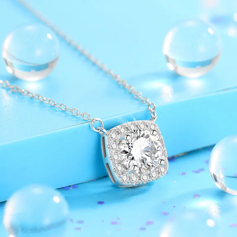 GLOIRE S925 Silver Necklaces Women's Romantic Date Everyday Versatile Commute Style-2
