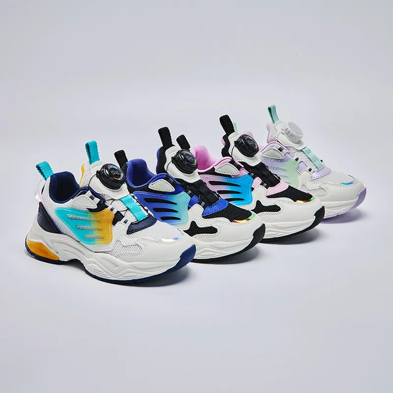 PONY MODERN Breathable And Wear resistant Casual Shoes Black Blue Kids'-7