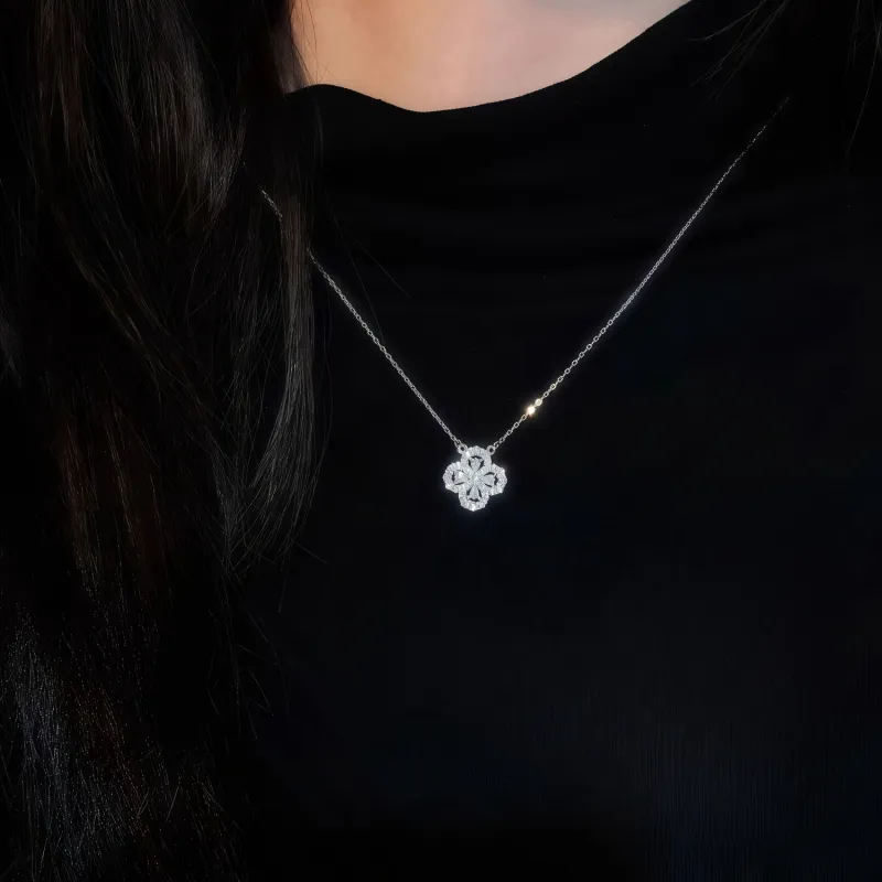 Di Su Xing S925 Silver Necklaces Women's-1
