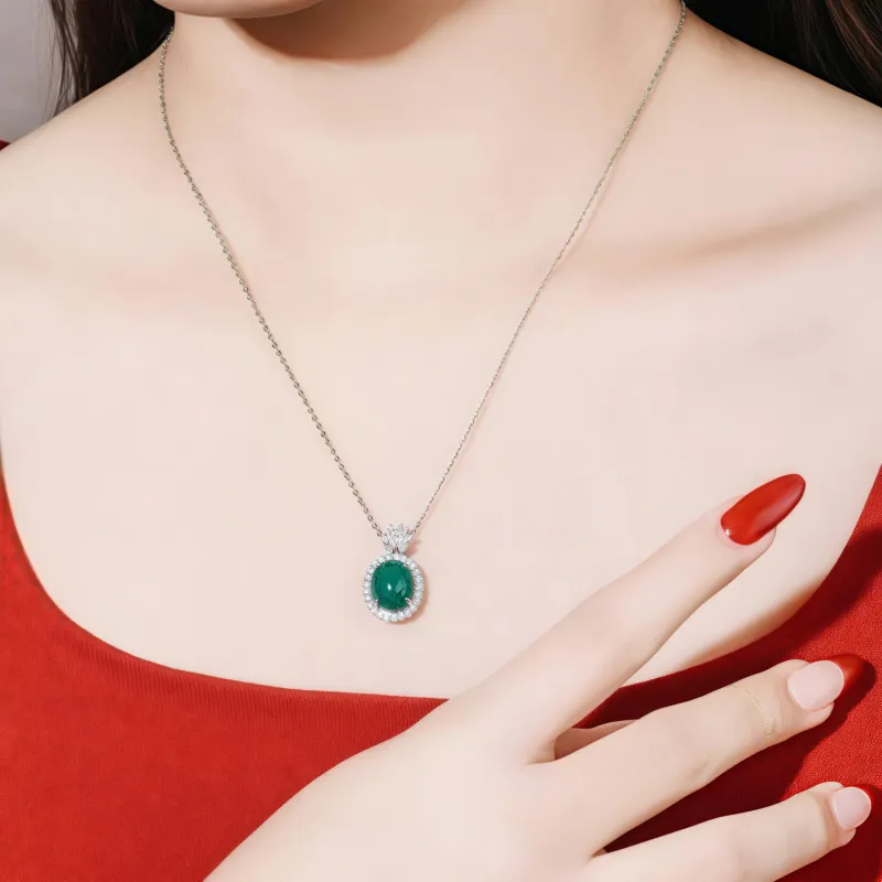 Di Su Xing Chalcedony Necklaces Women's-1