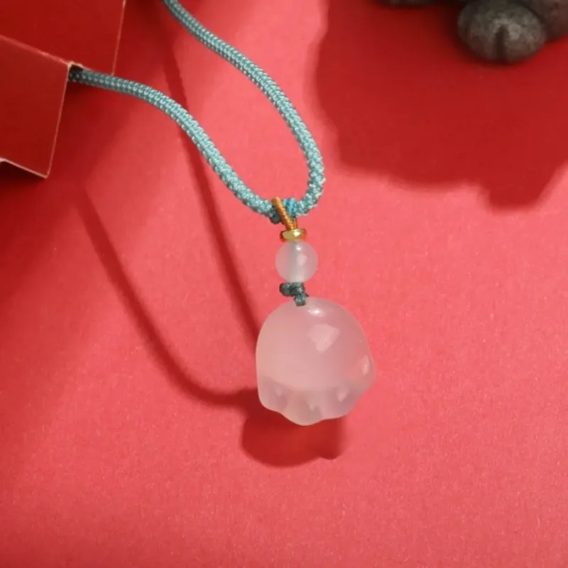 Di Su Xing Chalcedony Necklaces Women's-5
