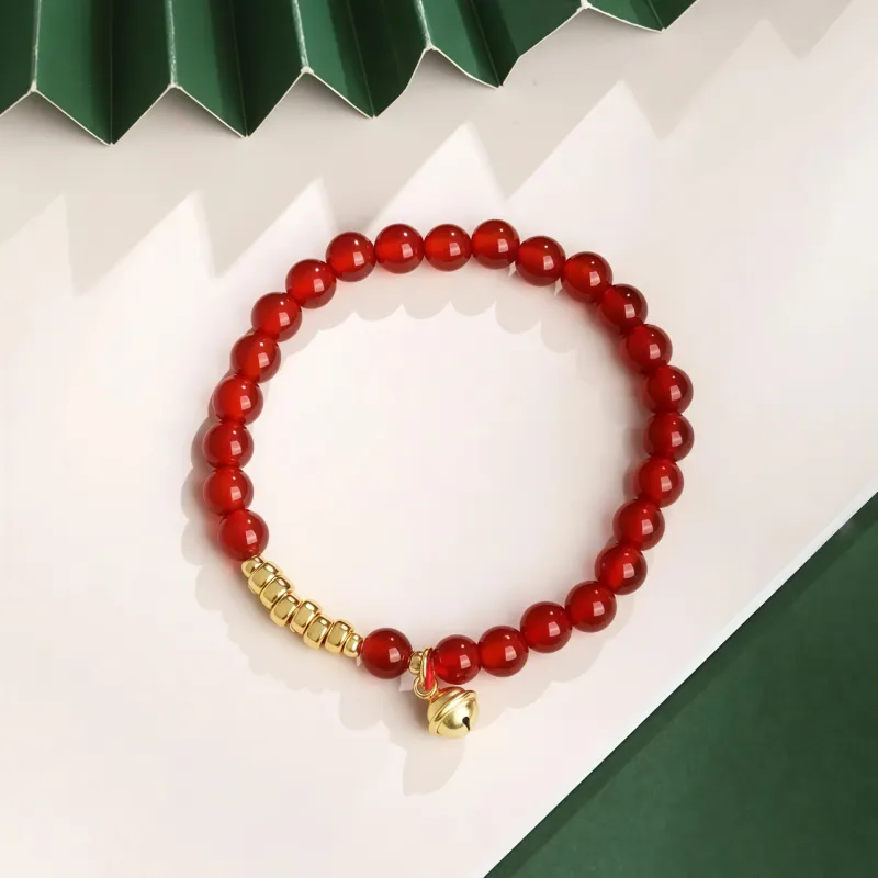 Di Su Xing Agate Jade Bracelets Women's-4