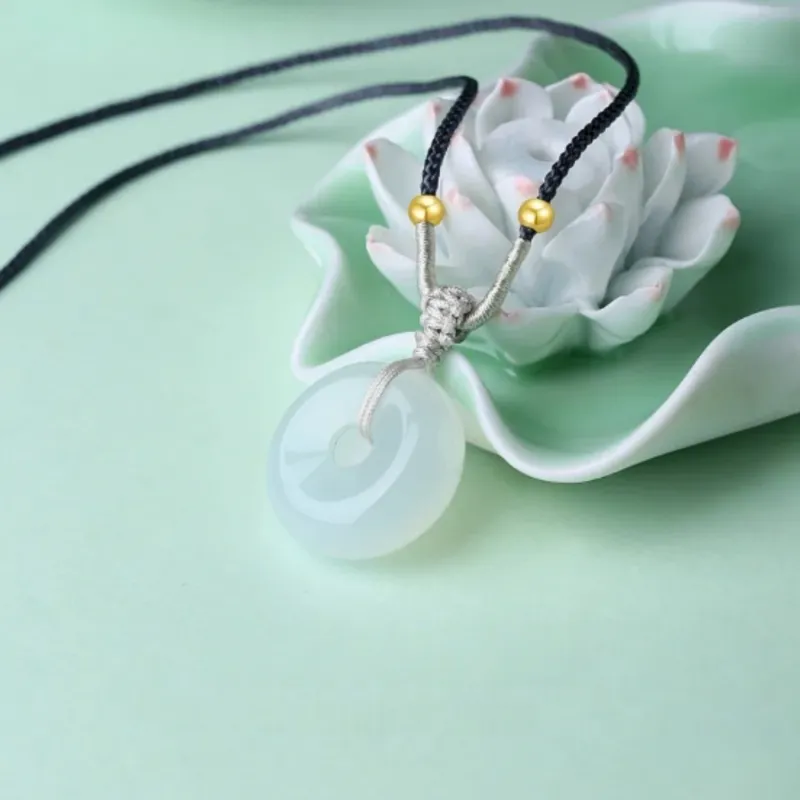 Di Su Xing Chalcedony Necklaces Women's-4