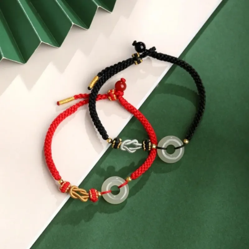 Di Su Xing Bracelets White Jade Women's-7