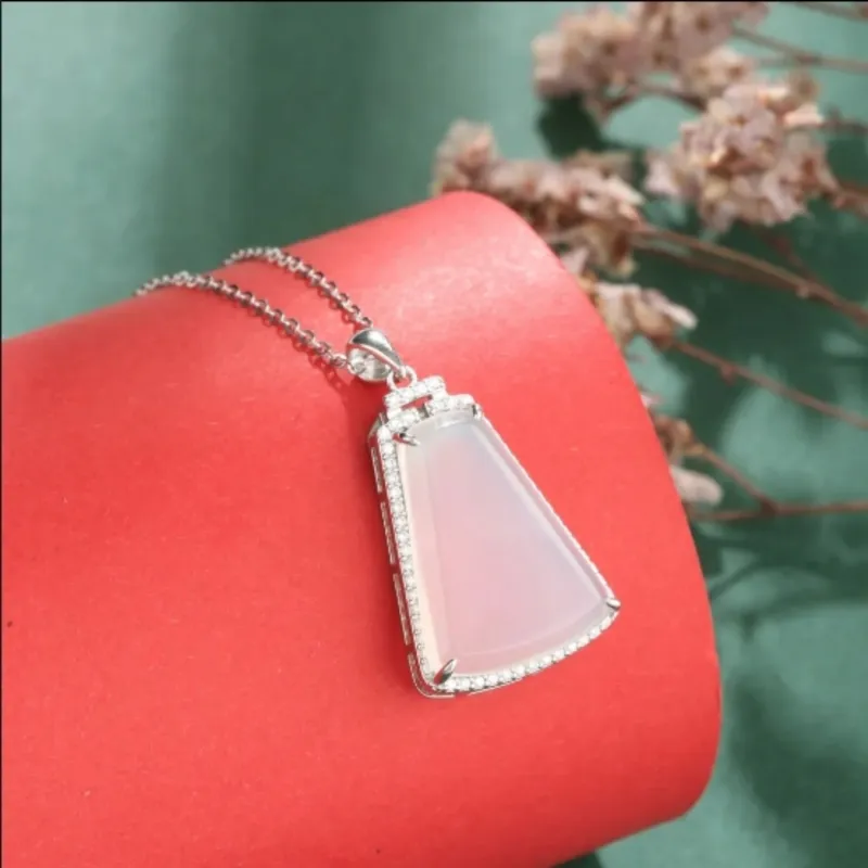 Di Su Xing Chalcedony Necklaces Women's-2