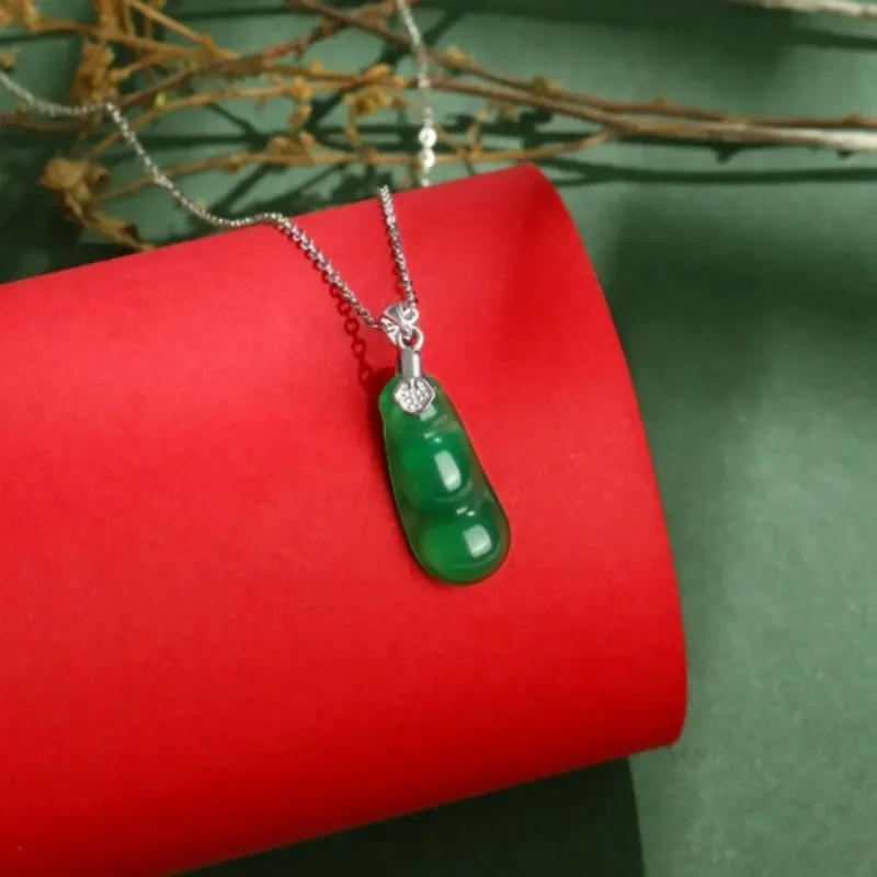 Di Su Xing Chalcedony Necklaces Women's-3