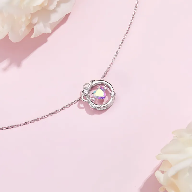 Di Su Xing 925 Sterling Silver Necklaces Women's-4