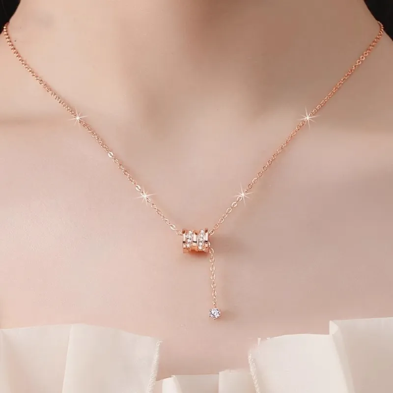 Di Su Xing S925 Silver Necklaces Women's-2