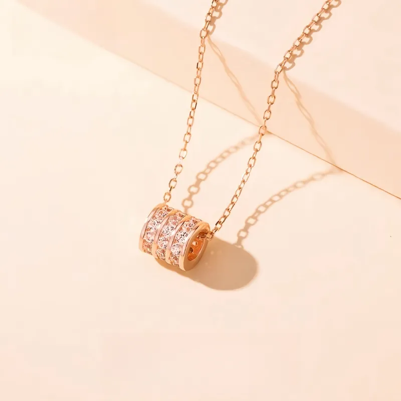 Di Su Xing 925 Sterling Silver Necklaces Women's-5