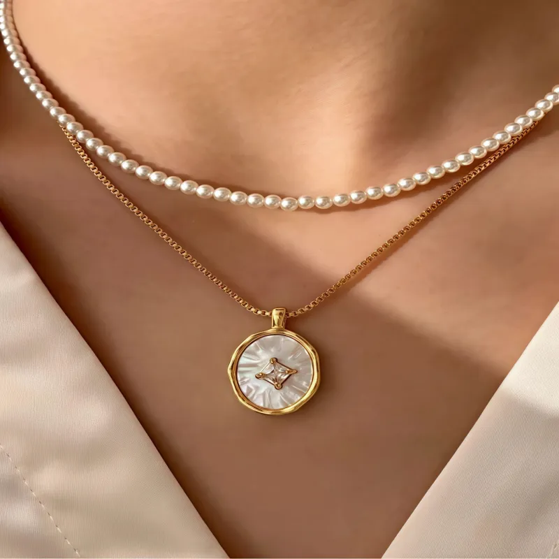 Di Su Xing Copper Alloy Necklaces Women's-2