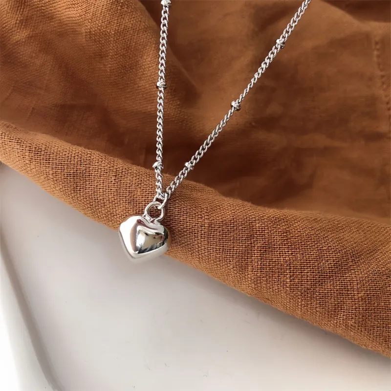 Di Su Xing 925 Sterling Silver Necklaces Women's-2