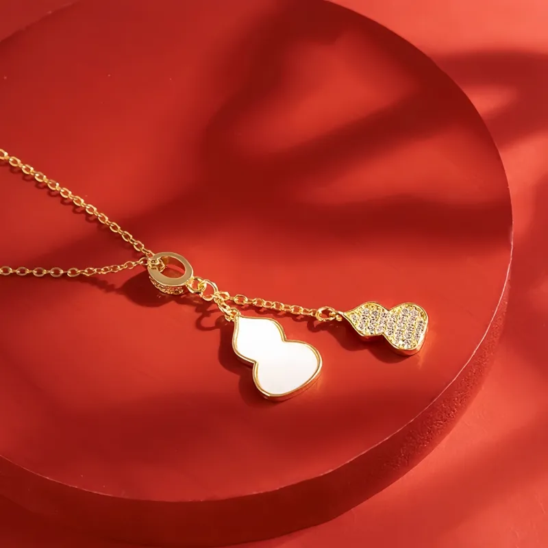 Di Su Xing 925 Sterling Silver Necklaces Women's-2