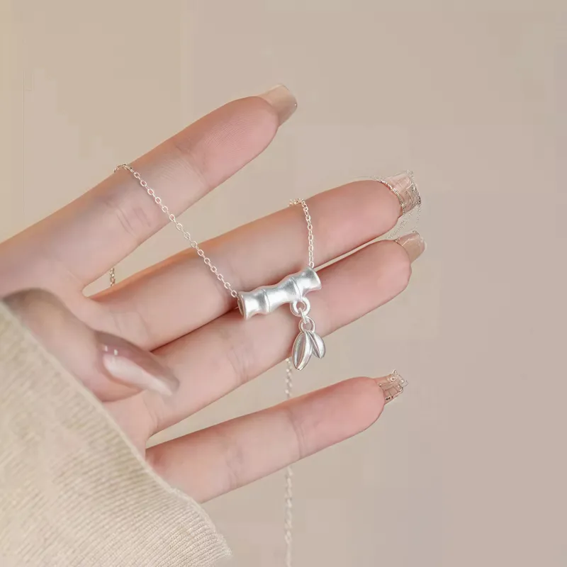 Di Su Xing 999 Fine Silver Necklaces Women's-3