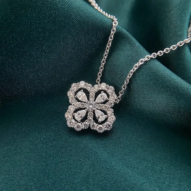 Di Su Xing S925 Silver Necklaces Women's-4