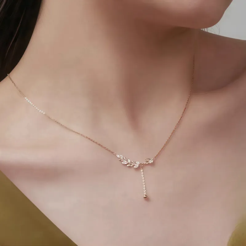 Di Su Xing 925 Sterling Silver Necklaces Women's-3
