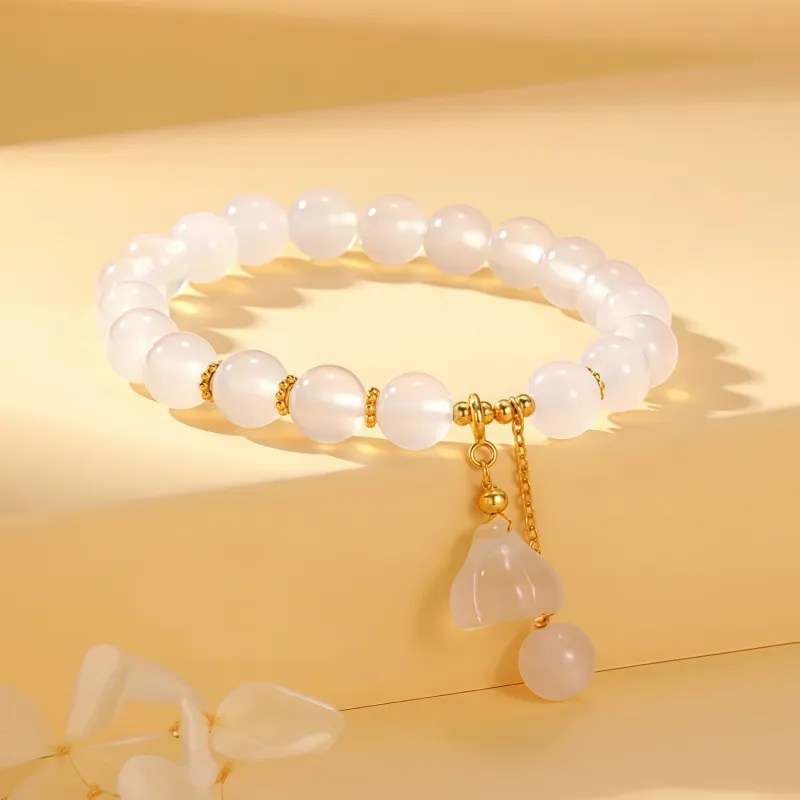 Di Su Xing Chalcedony Bracelets Women's-4