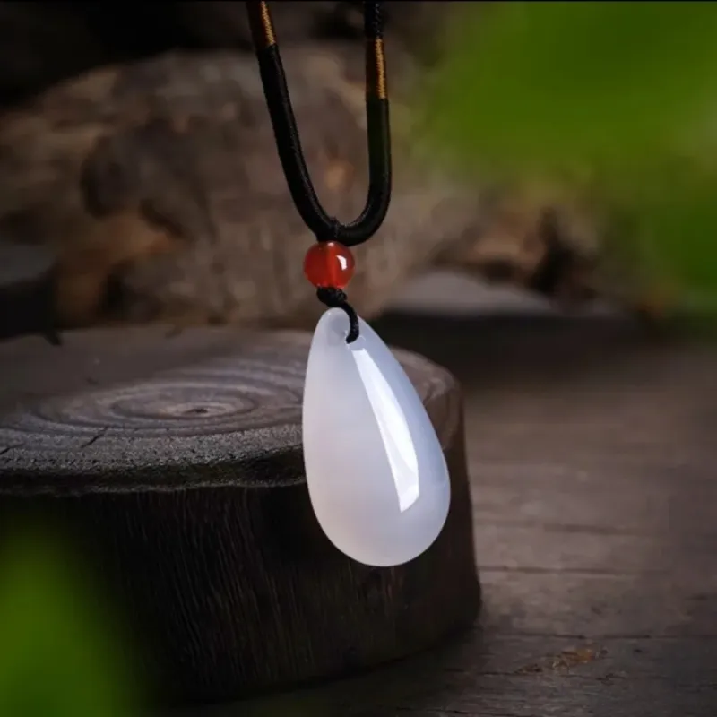Di Su Xing Chalcedony Necklaces Women's-3