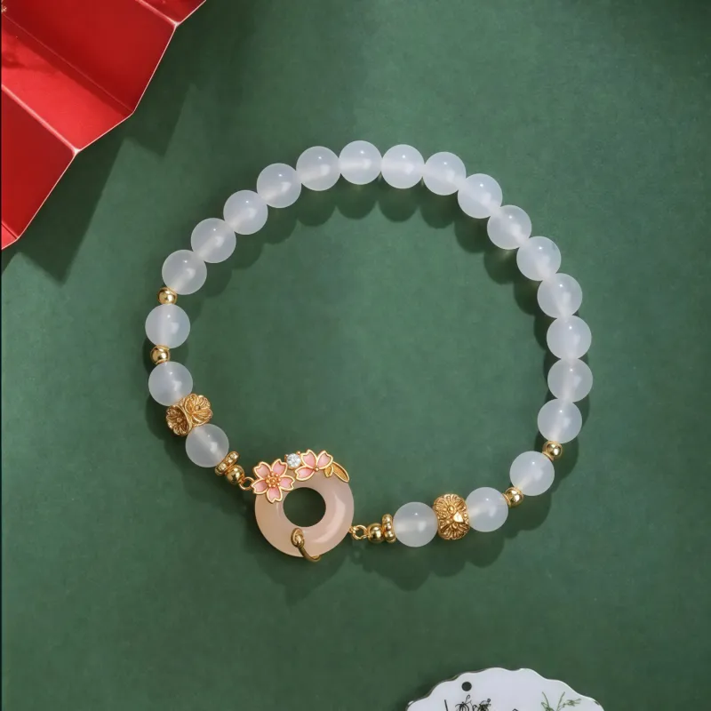 Di Su Xing Chalcedony Bracelets Women's-4